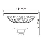 PRO+ QR18LED DIMMERABILE